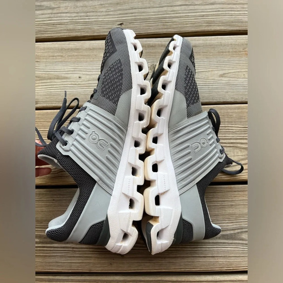 On Cloud Cloudswift Rock Slate Gray Mesh Sneakers Shoes Men’s 12 - Picture 4 of 12